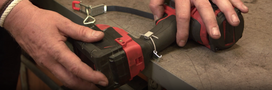 A loose drill battery